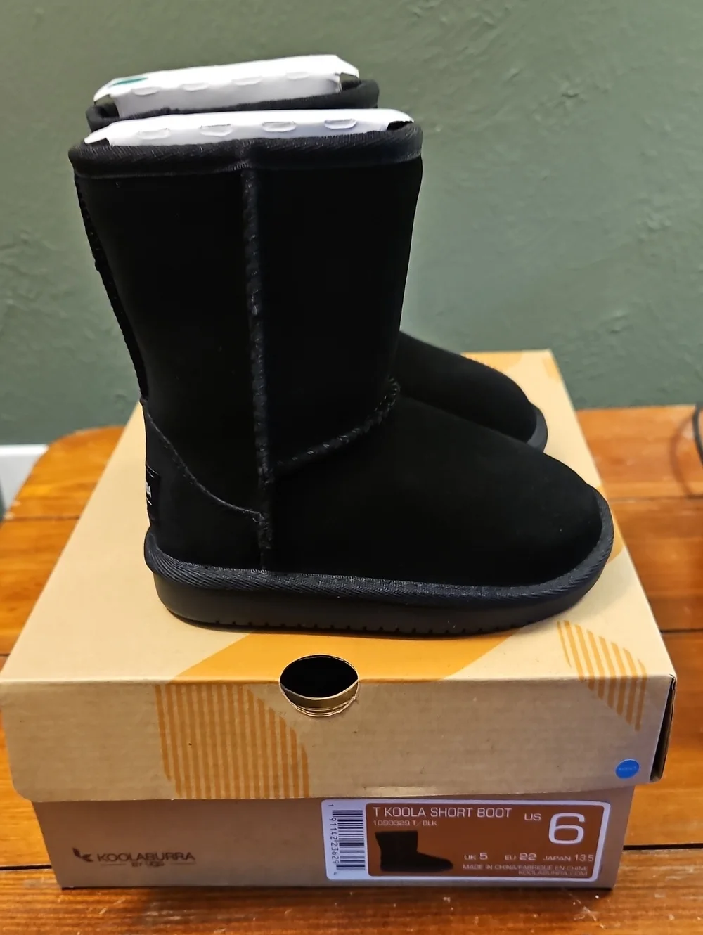 Koolaburra T Koola Short Boot Kids - Black